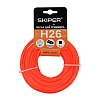 Леска Skiper H26 3 мм*15 м оранжевая