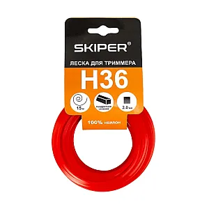 Леска Skiper H36 2 мм*15 м квадратное сечение