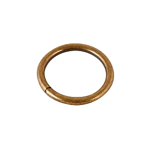 Кольцо металлическое к карнизу Ас Форос простое антик 16 мм 10 шт