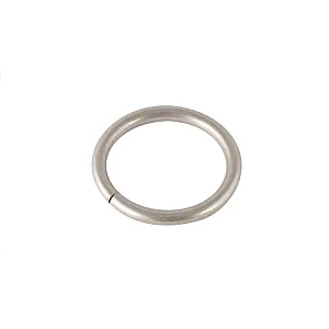 Кольцо металлическое к карнизу Ас Форос простое сатин 16 мм 10 шт