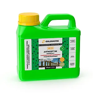 Антисептик Goldbastik Биоконтакт BB 26 усиленная защита древесины 1.25 л