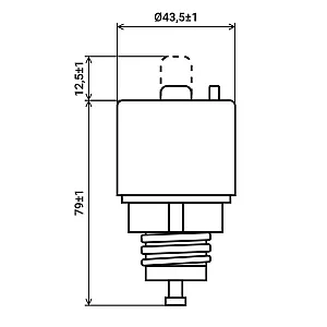 Выключатель автоматический ETP 11950 ПАР 16А резьбовой