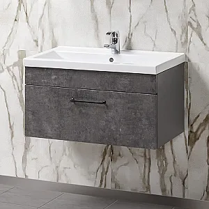 Тумба под умывальник Акваль 80.10.94.N Баро 80 подвесная