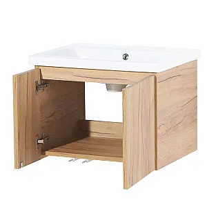 Тумба под умывальник Акваль 60.60.18.N Марта 60 дуб вотан