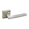 Ручки дверные Vela Мерано SN/CP матовый никель/хром