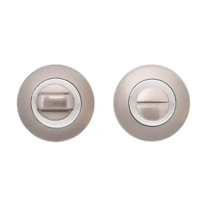 Фиксатор Vela WC-Round SN/CP 00006231 матовый никель/хром