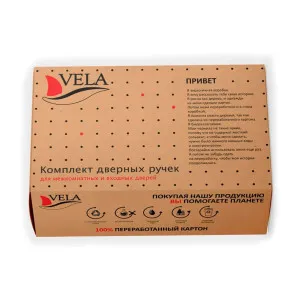 Ручка дверная Vela Вита CR 00006798 хром