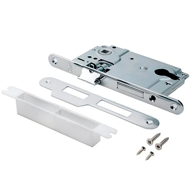 Замок врезной Vela 285-CR хром