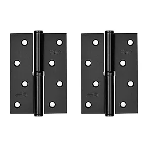 Петля врезная Vela 00070330 100*70*2.5 мм 1BB-BL-R черный