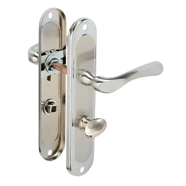 Ручки на планке Vela 62.24 WC SN/CP-L левая сатин/хром