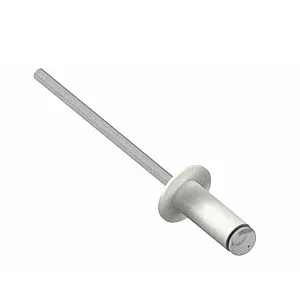 Заклепка вытяжная 3.2*8 мм Fixhaus алюминий/сталь RAL 9003 сигнальный белый 50 шт