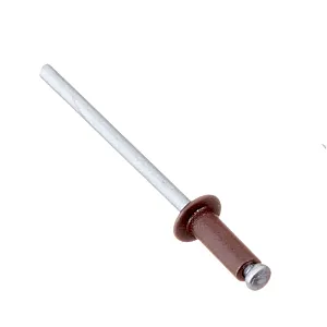 Заклепка вытяжная 4.0*10 мм Fixhaus алюминий/сталь RAL 8017 коричневый шоколад 50 шт