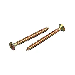 Саморез по дереву 4.0*20 мм Fixhaus оцинкованный желтый 30 шт