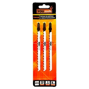 Пилка к электролобзику Yourtools по дереву Т301СD 3 шт