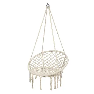 Гамак Sato Lounge B2043 подвесной бежевый 110*80 60 см