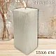 Свеча Art&Home Kub MUSJ6615-B столбик молочный 15*6 см