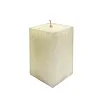 Свеча Art&Home Kub MUSJ6610-B столбик молочный 10*6 см