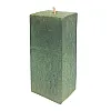 Свеча Art&Home Kub MUSJ6615-L столбик зеленый 15*6 см