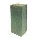 Свеча Art&Home Kub MUSJ6615-L столбик зеленый 15*6 см