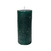 Свеча Art&Home MULS6515Z-L столбик изумруд 15*6.5 см