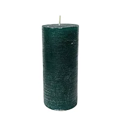 Свеча Art&Home MULS6515Z-L столбик изумруд 15*6.5 см
