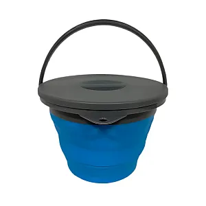 Ведро HomeKo силиконовое с крышкой 5 л