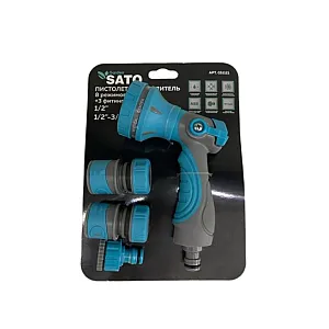 Пистолет-разбрызгиватель Sato Garden GS1121 + 3 фитинга
