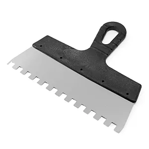 Шпатель Halk зубчатый нержавеющая сталь 250 мм зуб 8*8 мм