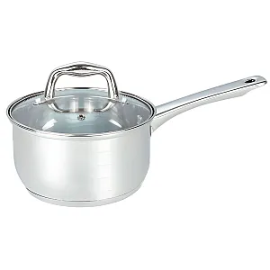 Сотейник Easy Cook YWA3818-2 со стеклянной крышкой 18*10.5 см