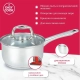 Сотейник Easy Cook YWA3818-2 со стеклянной крышкой 18*10.5 см Сотейник Easy Cook YWA3818-2 со стеклянной крышкой 18*10.5 см