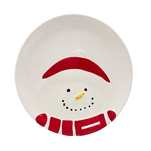 Блюдо Калядны час Snowman H25021716 21.5 см