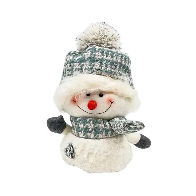 Фигура новогодняя Калядны час Lucky Snowman MU20203352 blue 25 см