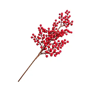 Ветка декоративная Калядны час Berries MU06315 65 см