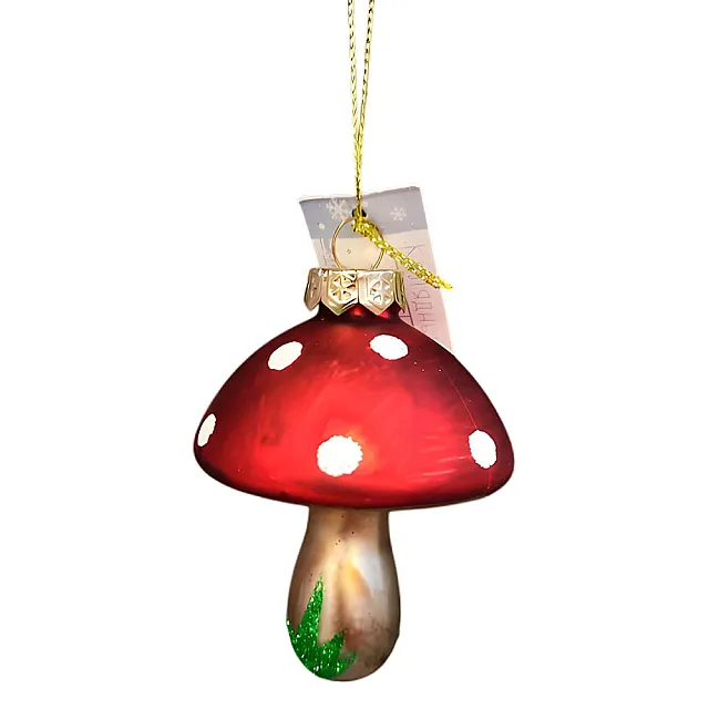 Игрушка елочная Калядны час Amanita YC412113 стекло 8.2 см