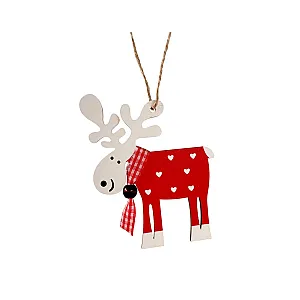 Украшение подвесное Калядны час Deer JH5224 10*9 см