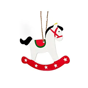 Украшение подвесное Калядны час Horse JH5233 9.5 см