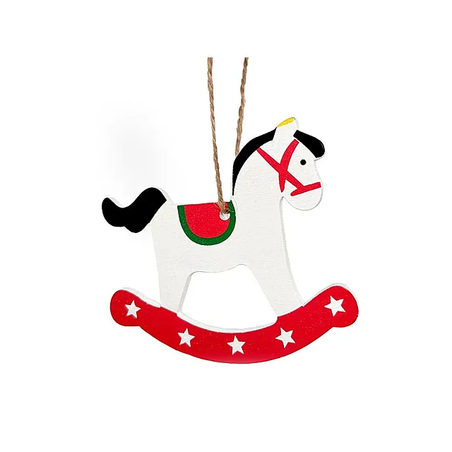 Украшение подвесное Калядны час Horse JH5233 9.5 см