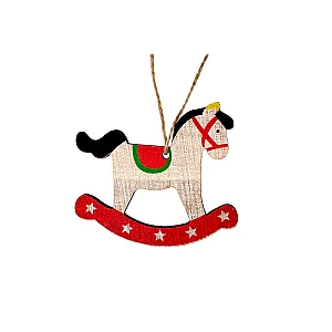 Украшение подвесное Калядны час Horse JH5233 9.5 см