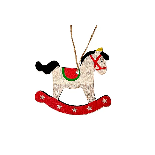 Украшение подвесное Калядны час Horse JH5233 9.5 см