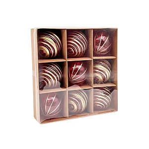 Набор шаров Калядны час Winter Candy O5224-30 8 см 9 шт