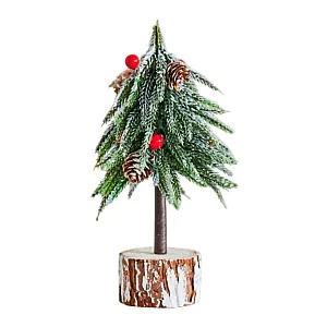 Сосна декоративная Калядны час Red Berries O5312-48 25*6.5 см