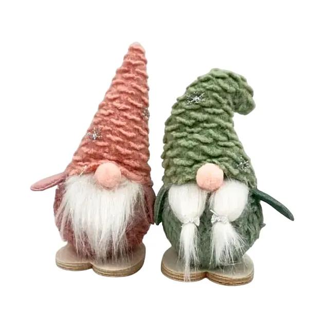 Фигура новогодняя Калядны час Dreamy Gnome O5312-87 pastel 18*7 см