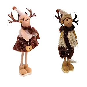 Фигура новогодняя Калядны час Wooly Deer O5312-110 28*12 см