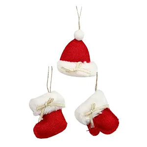 Украшение подвесное Калядны час Xmas shapes O5312-144 9 см