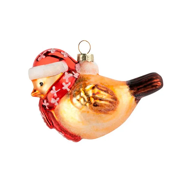 Игрушка елочная Калядны час Yellow Bird O5225-244 9.9*7.6 см