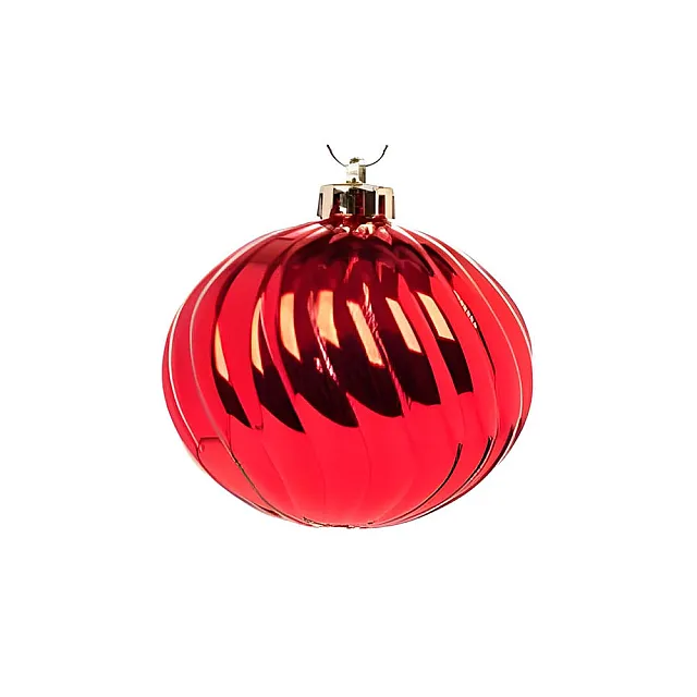 Шар Калядны час Classic Christmas Twisted MUJHC10 стекло 8 см