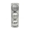 Набор шаров Калядны час Xmas Silver E-501034S 15 см 3 шт