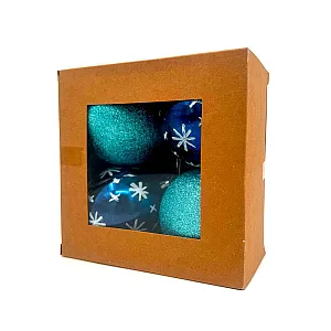 Набор шаров Калядны час Frosty Morning O5318-652 8 см 4 шт