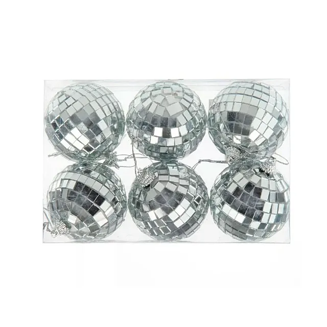 Набор шаров Калядны час Mirror Balls O5318-656 6 см 6 шт