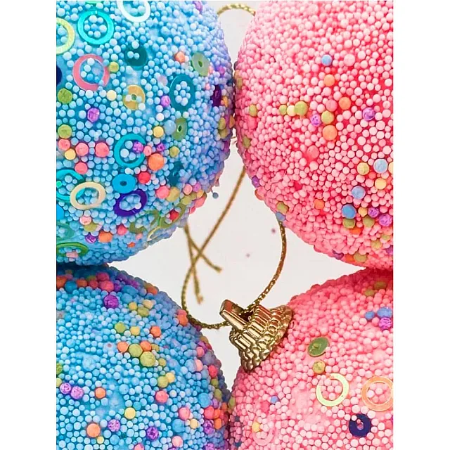 Набор шаров Калядны час Sugar Balls CJ24063 6 см 6 шт